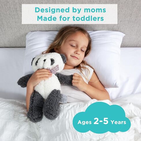 LittleHippo Toddler Pillow (13x18) with Bamboo (Viscose) Pillowcase - Hypoallergenic Pillow for Sleeping, Kids Pillow, Travel Pillow, Mini Pillow, Nursery Pillow, Toddler Bed Pillow (Celestial) in Saudi Arabia