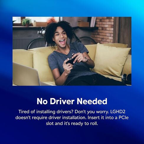 بطاقة التقاط AVerMedia HDMI للبث والتسجيل بدقة 4K60 مع زمن وصول منخفض للغاية على PS5، وPS4 Pro، وXbox Series X/S، وXbox One X، وألعاب Switch - بطاقة التقاط GC575 Live Gamer 4K 2.1 PCIe in Kuwait