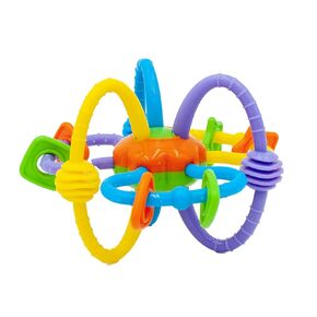 Rose Rattle Teething Ball for Babies - Soft Sensory Development Toy - Multifunctional Teething Relief - Motor Skills Enhancement Toddler Toy Balls