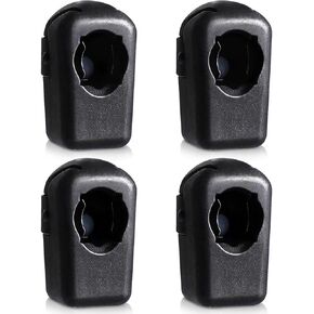 Vepagoo Gas Strut Nylon End Fittings fit for 10MM Ball Socket, with M8 Thread 4pcs Straight Detachable Shock Lift Jiont Connector