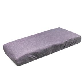 Premium Knit Changing Pad Cover by Copper Pearl: Soft, Stylish, and Universal Fit for All Standard Diaper Changing Pads, Trendy Design Changing Pad Covers, Violet
