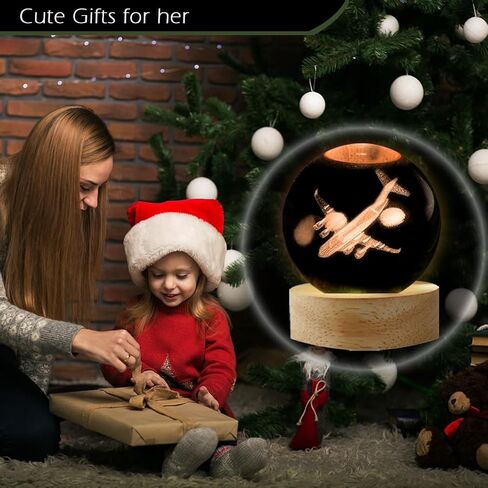 Airplane Décor Night Lamp Gifts, Plane Lamps Decor for Teens Kids Boys Bedroom (16 Color, Remote Control) in Saudi Arabia