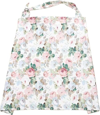 Breastfeeding Cover with Vintage Floral Design, 100% Cotton Nursing Cover in Saudi Arabia