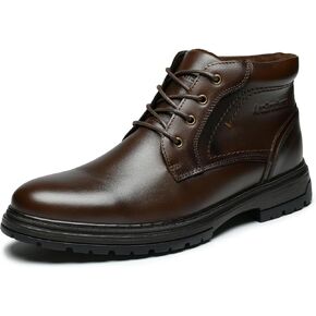 Chukka Boots Boots for Men Casual Boots Motorcycle Combat Ankle Boots Black Boots in Kuwait