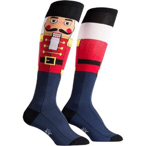 Sock It To Me, Fun Knee High Socks, Christmas Holiday