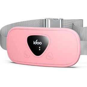 FSA Eligible Items Only List, New 2024 iDOO Heating Pad for Period Cramps Portable, Birthday Valentines Day Gifts, Cordless Heat Pad for Cramps Pain Relief, Heating Belly Wrap Belt (Pink)