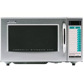 Sharp Medium-Duty Commercial Microwave Oven (15-0427) Category: Microwaves, R-21LTF