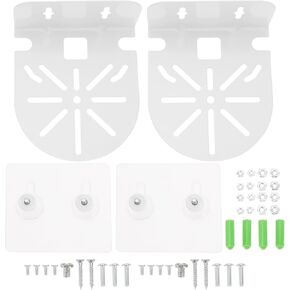 Create idea 3Pcs L-Shape Metal Wall Ceiling Mount Solid Mounting Corner Bracket with Installation kit for CCTV Cameras LED Wall Stage Lights Compatible with TP-Link