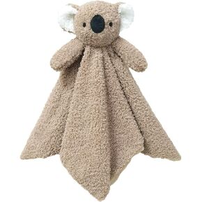Baby Brown Koala Soft Stuffed Animal Security Blanket, Plush Koala Character Lovey Blanket, Baby Shower/Nursery Gift, Newborn Infant Toddler Snuggle Blankie for Boys Girls, 14 Inches