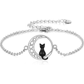 CRMAD Orca Bracelets Sterling Sliver for Women Killer Whale Bracelet Jewelry