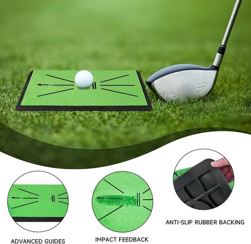 بساط تدريب الجولف من كول مون للكشف عن التأرجح، بساط تعقب تأرجح الجولف يظهر مسار التأرجح، وأدلة متقدمة ودعم مطاطي، بساط ضرب الجولف، بساط تدريب جولف ممتاز للداخلية والخارجية in Kuwait