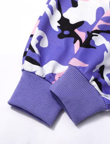 Toddler Baby Girl Clothes Cute Graphic Long Sleeve Sweatshirt Camouflage Pants Sweatsuit Infant Fall Winter Outfits in Saudi Arabia