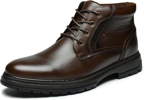 Chukka Boots Boots for Men Casual Boots Motorcycle Combat Ankle Boots Black Boots in Kuwait