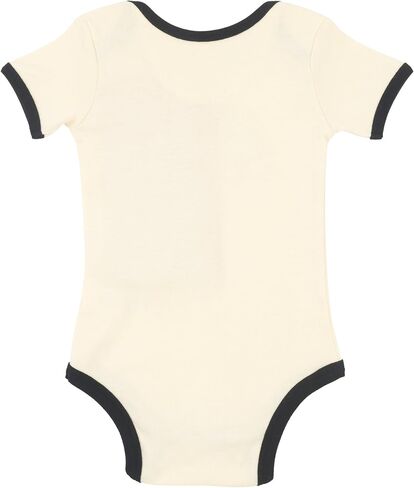 Little Blue House by Hatley Baby Boys' Bodysuit & Cap, Plaid Moose, 12-18 Months in Kuwait