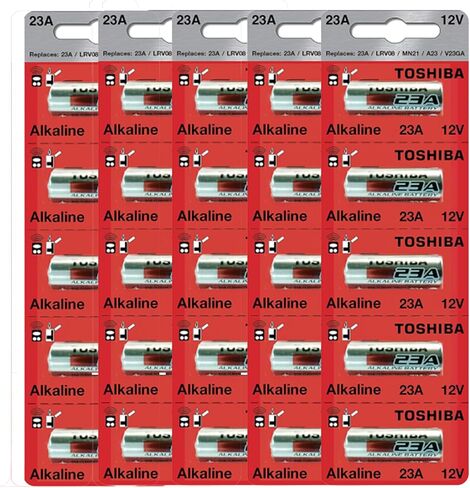 Alkaline A23 GP23AE MN21 23GA 12 Volt Battery (2 Batteries) in Saudi Arabia