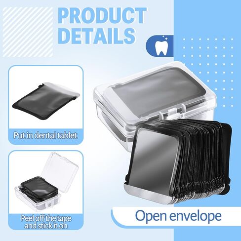 TrelaCo 1000 Pcs Disposable Dental X-Ray Barrier Envelopes Size 2 Protective Sleeves for Digital Phosphor Plate Imaging Sensor Supplies in Kuwait