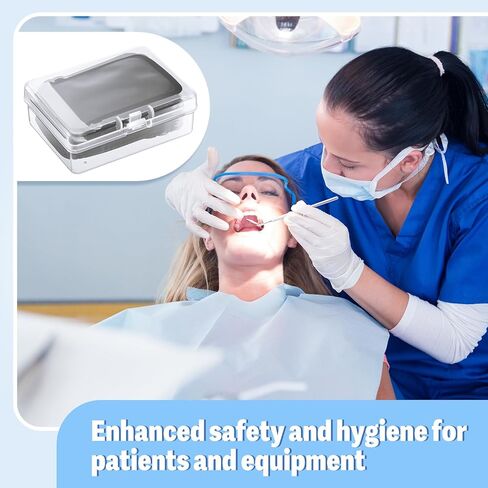 TrelaCo 1000 Pcs Disposable Dental X-Ray Barrier Envelopes Size 2 Protective Sleeves for Digital Phosphor Plate Imaging Sensor Supplies in Kuwait