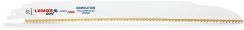 LENOX Tools Gold Power Arc Demolition Reciprocating Saw Blade in Saudi Arabia