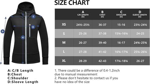 سترة جري نسائية شتوية خفيفة الوزن من الصوف الدافئ من Little Donkey Andy تسمح بالتهوية، سترة حرارية للتنزه سيرًا على الأقدام in Kuwait