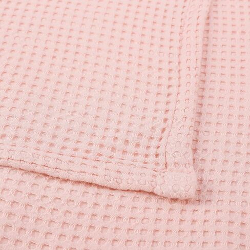 36" X 40" Inches Cooling Baby Waffle Weave Blanket, Ultra-soft Lightweight Receiving Blanket for Newborn, Breathable Comfortable Baby Swaddle Blanket for Boys and Girls(Caramel) in Saudi Arabia