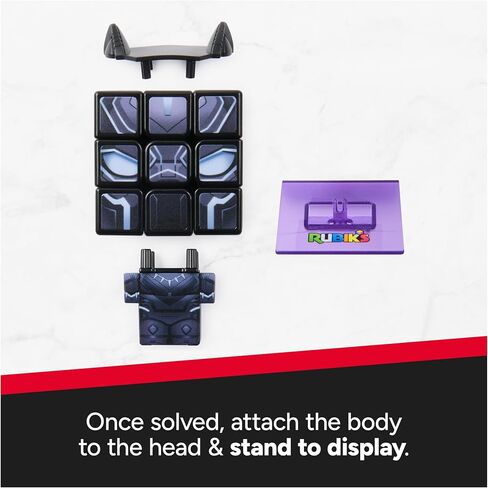 Rubik’s Cube Batman and Joker Cubers 2-Pack, Problem-Solving Challenging Brain Teaser Collectible Batman Fidget Toy, for Adults & Kids Ages 8+ in Saudi Arabia