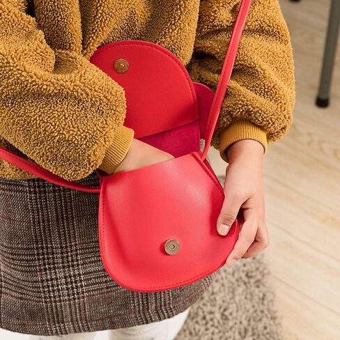 Little Girls Mini Crossbody Shoulder Bag Coin Purse Handbag with Cute Mouse Ear Bowknot in Kuwait