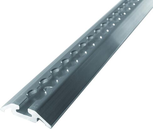 S-Line XH8003-12PB 12-Inch Aluminum O-Track, Beveled, 1,333-Pounds Working Load Limit in Saudi Arabia