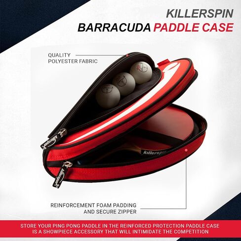 Killerspin - Ping Pong Paddle Case - Table Tennis Racket Bag - Professional Table Tennis Equipment - Durable and Drop Resistant Paddle Racket Safe Case in Kuwait