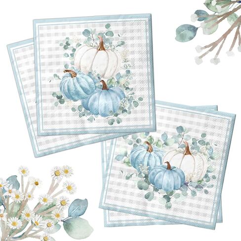 40Pcs Farm Animals Napkins-Farm Theme Party Decorations Pig Cow Horse Chick Animals Disposable Paper Napkins for Birthday,Baby Shower in Saudi Arabia