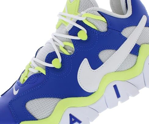 Nike Air Barrage Low Big Kids' Shoes (FN6972-480, Game Royal/Light Lemon Twist/Photon Dust/White) in Saudi Arabia