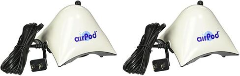 Penn Plax Air Pod Aquarium Air Pump Ultra Quiet Compact Dome Shape Dual Air Output | Multiple Size Options in Saudi Arabia