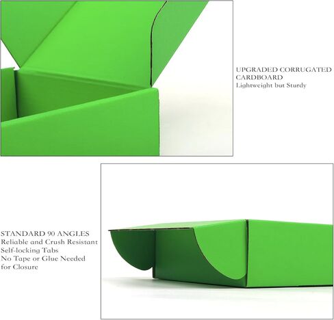 15 قطعة من صناديق الشحن من الورق المقوى، صندوق من الورق المقوى المموج القابل لإعادة التدوير، صناديق هدايا صغيرة لتخزين البريد للشحن، والبريد، وتغليف الهدايا، والأعمال التجارية الصغيرة، 6 × 6 × 2 بوصة (قهوة) in Kuwait