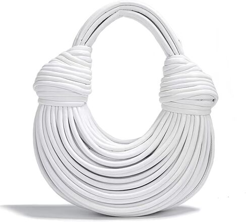 اليد المنسوجة الخبز المرأة مخلب مقبض علوي حقيبة الكتف Crossbody الإبداعية الشعرية المحافظ تحت الإبط حقيبة يد in Kuwait