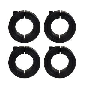Jeremywell 1" Bore Single Split Set Screw Shaft Collar OD 1-3/4" Width 1/2" (4 PCS)