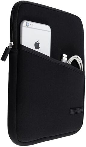 Small E-Reader Sleeve Case Bag Neoprene for 6.8"Kindle Paperwhite 11th Gen 2021, Paperwhite Signature Edition / 6" Kindle 11th Gen 2022 / 10th Gen 2019, 6-7 Inch ebook Reader Tablet Pouch (Black) in Saudi Arabia