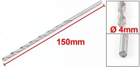 uxcell 2PCS 6mm x 250mm Straight Shank Twist Drilling Bit for Electric Drill in Saudi Arabia
