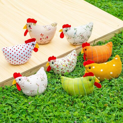 8PCS Chicken Bean Bags Toss for Kids, Nylon Cornhole Bean Bags for Tossing with 1 Carry Bag, Hen Bean Bags for Cornhole Toss Game Set, Party Favor, Carnival Game, Outdoor Toys Supplies in Saudi Arabia