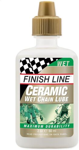 Finish Line Ceramic WET Bicycle Chain Lube, 4-Ounce Drip Squeeze Bottle in Kuwait