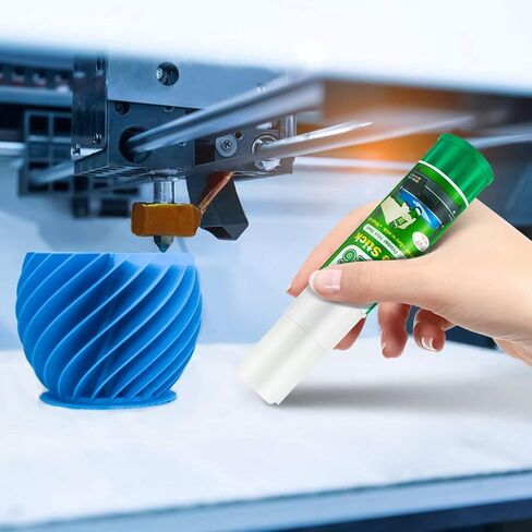 3D Printer Glue Sticks 3 Pieces for Glass, PEI Sheet, Aluminum Build Plate, Solid Adhesive for PETG, PLA, TPU, ABS Filament, 1.27oz*3, Washable Stick Glue in Saudi Arabia