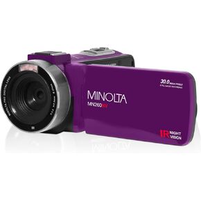 Minolta MN260NV 1080P FHD / 30 MP Night Vision Camcorder