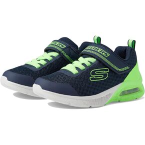 Skechers Kids Boy's Microspec Max-Gorvix Sneaker, Charcoal/Black, 13 Little Kid