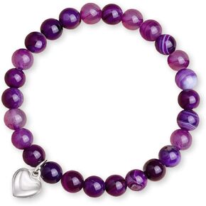 Farewell Gifts for Women, Natural Stone Farewell Bracelets Gifts for Boss Colleague Coworkers Retirees Going Away Goodbye Farewell Retirement New Job Gifts for Female with Gift Box