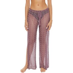 Becca by Rebecca Virtue Women's Standard Riviera Pants, Split Leg, Crochet, Beach Cover Ups, Silverado in Kuwait