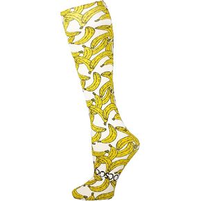 Banana Rama Socks Performance Liner Moisture Wicking Protection for Field Hockey Soccer Ski Horseback Riding | Medium