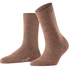 FALKE Women's Cosy Wool Socks, Warming, Merino Viscose Cashmere, Crew Length, Light Boot Stockings, Trendy Clothing, 1 Pair