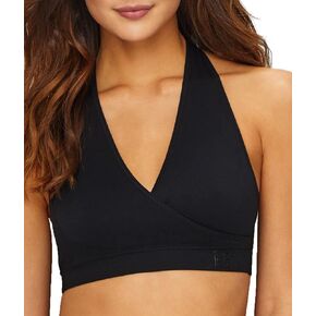 حمالة صدر BRABAR HUG بشريط ربط - سادة، بدون درزات، داعم، Bralette Junior Fit A-DDD