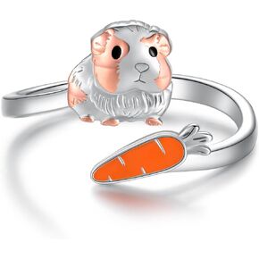 Axolotl Ring 925 Sterling Silver Cute Axolotl Moonstone Ring Axolotl Animal Jewelry Gifts for Women Girls in Kuwait
