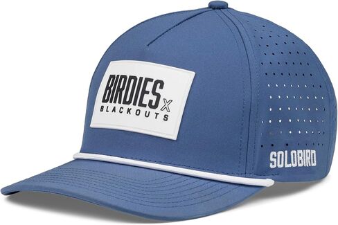 Golf Hat for Men - Golf Snapback - Fun Hat for Golfing - Funny Golf Hat for Men and Women - Birdies and Blackouts in Saudi Arabia