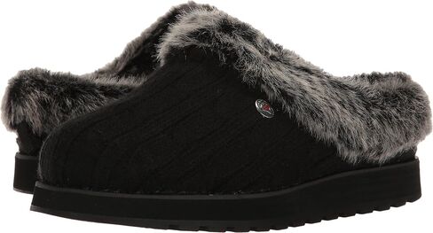 Skechers Women's Keepsakes Ice Angel Sneaker | Casual slipper, Memory Foam footbed, Soft sweater knit upper, Faux-Fur Lining, Flexible indoor and outdoor outsole in Saudi Arabia