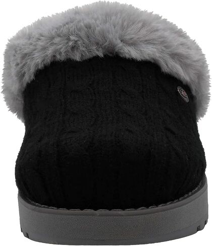 Skechers Women's Keepsakes Ice Angel Sneaker | Casual slipper, Memory Foam footbed, Soft sweater knit upper, Faux-Fur Lining, Flexible indoor and outdoor outsole in Saudi Arabia